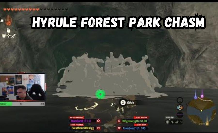 hyrule forest park chasm