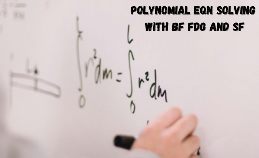 polynomial eqn solving with bf fdg and sf