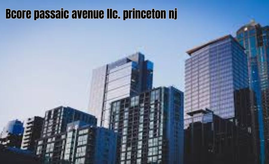 bcore passaic avenue llc. princeton nj