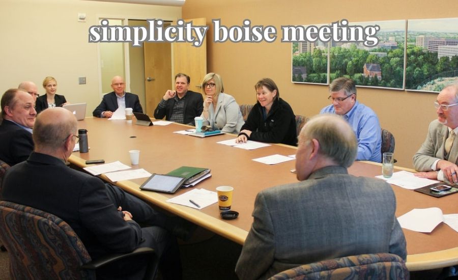 simplicity boise meeting