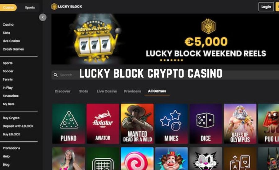 lucky block crypto casino