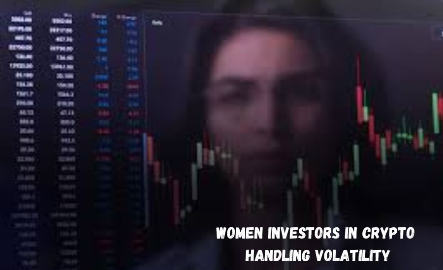 women investors in crypto handling volatility