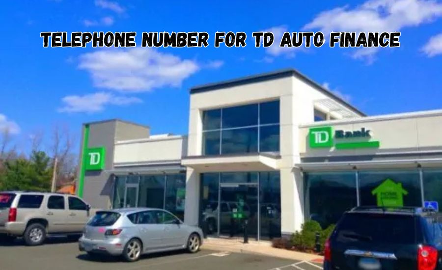 telephone number for td auto finance