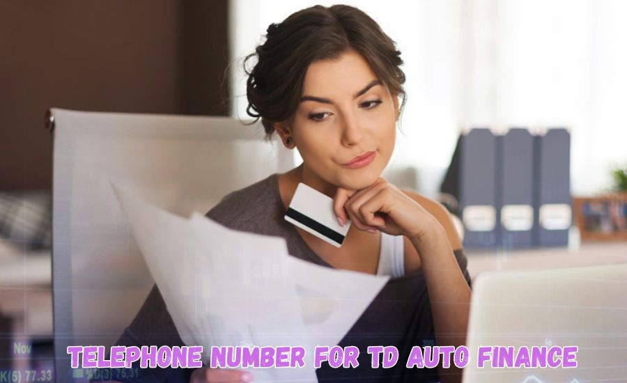 telephone number for td auto finance