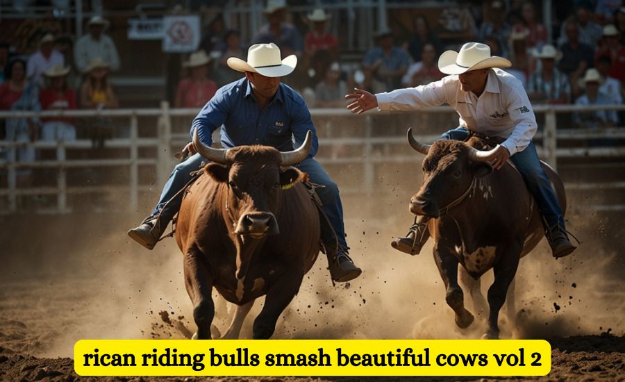 rican riding bulls smash beautiful cows vol 2