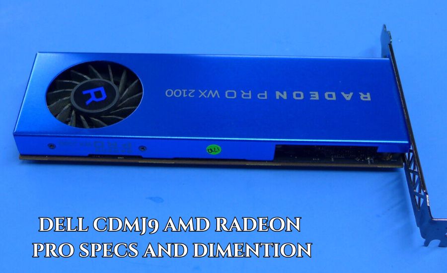 dell cdmj9 amd radeon pro specs and dimention