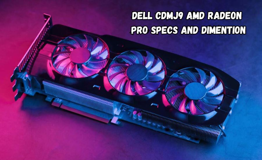 dell cdmj9 amd radeon pro specs and dimention