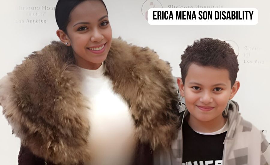 erica mena son disability