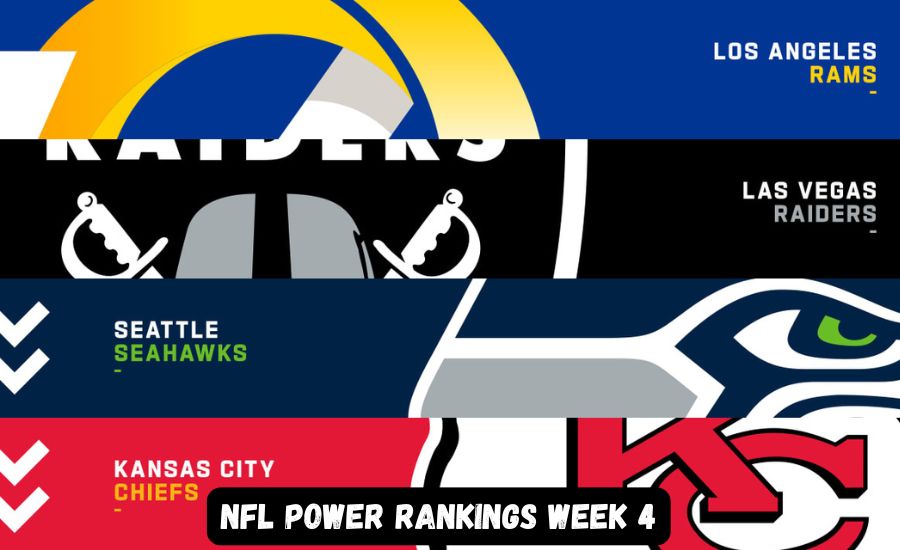 nfl power rankings week 4