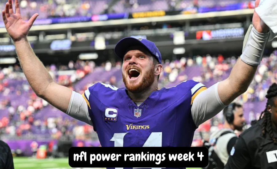 nfl power rankings week 4