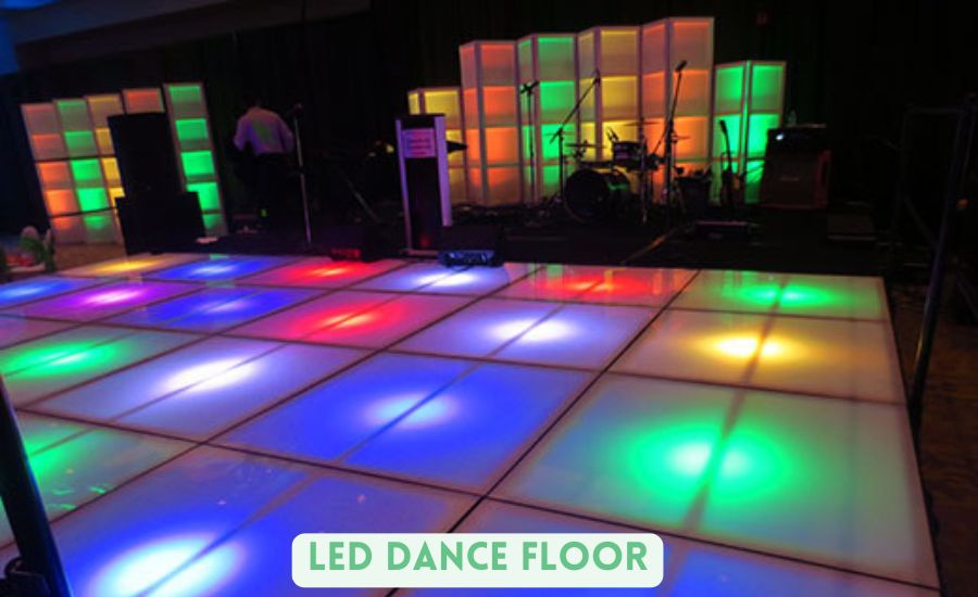 led dance floor