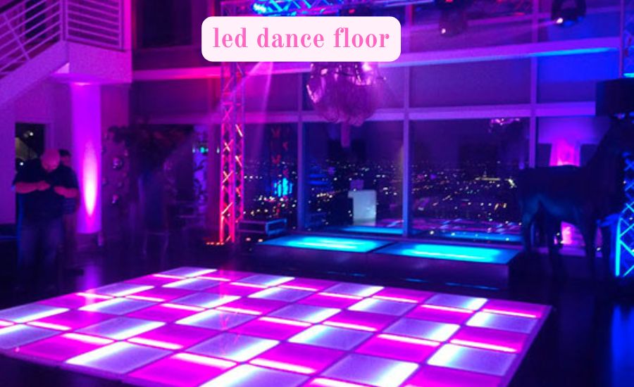 led dance floor