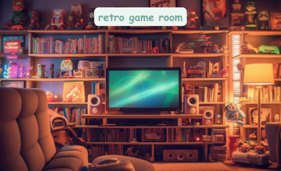 retro game room
