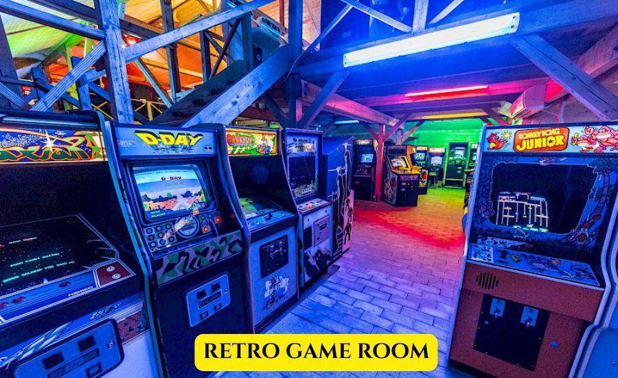 retro game room