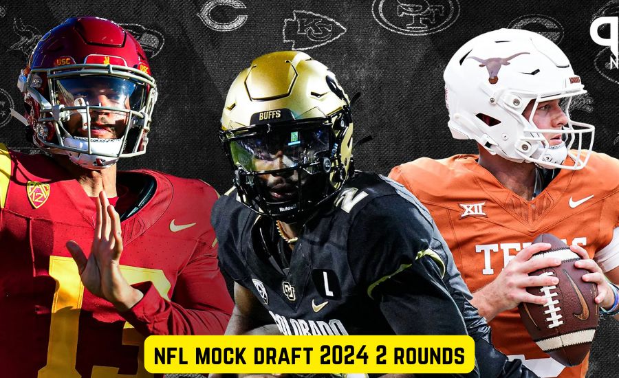 nfl mock draft 2024 2 rounds