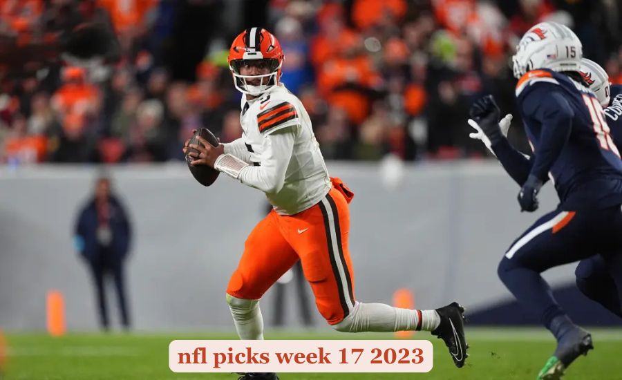 nfl picks week 17 2023