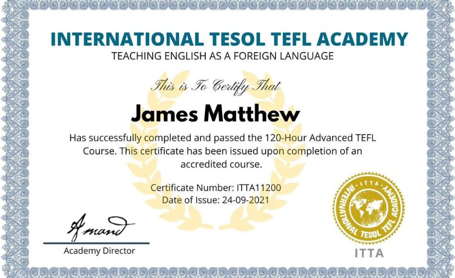 TEFL Certification