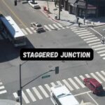 staggered junction